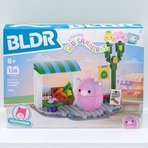 BLDR Squishmallows Patty's Farmers Market Building Set